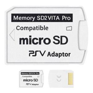 DUEQID SD2Vita 5.0 PS Vita Micro SD 메모리 카드 어댑터, PSV 1000/2000 3.60 HENkaku Enso System, DQ053과 호환되는 어댑터