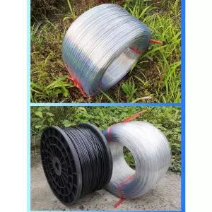 고강도 와이어 유인줄 강철 지지대 분재철사 원예