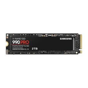 삼성 990 PRO NVMe M.2 SSD, 2TB, PCIe 4.0, 7,450MB/s 읽기, 6,900MB/s 쓰기, 내부 게임 및 비디오 편집, MZ-V9P2T0BW