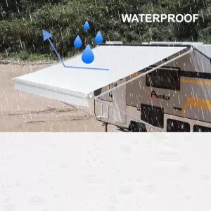 AWNLUX-RV 차양 천 교체 - 고강도 내후성 4겹 비닐 캠핑카 트레일러 및 모터홈 차양용 범용 야외 캐노피
