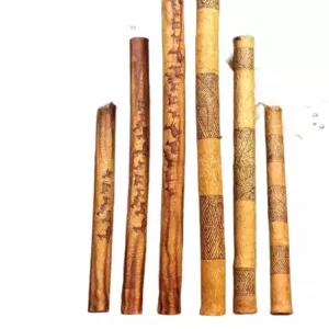 대나무 레인스틱 빗소리 전통 우드 힐링 비소리 라틴 아프리카 요가 선인장