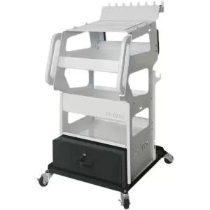 자동차 진단카트 스탠드 진단기 스캐너 거치대 작업대 트롤리 정비 장비 카센터