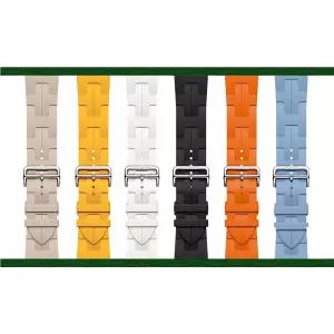 새롭게 출시된 Apple Watch Hermes 42mm Kilim 싱글 투어 밴드 (색상 선택 가능)