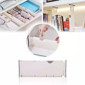 [알티피아]길이조절 서랍 수납 정리 칸막이 책장 선반 파티션-WD43AA4