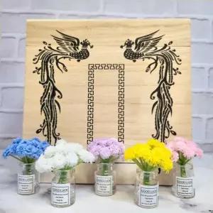 봉안함 납골당 봉안당 꾸미기 미니어처 꽃장식 KK0235