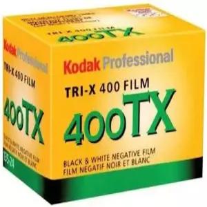 코닥 트라이-X 400TX 프로페셔널 흑백 필름 ISO 400 35mm 24 노출(3팩)
