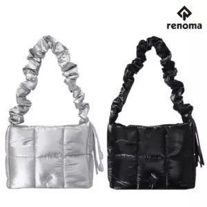 레노마골프 여성 샤이닝 퀼팅 토트백 파우치 가방 BN 8805