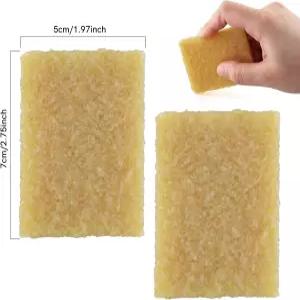 종이 플라스틱에서 와 잔여물을 제거하는 DIY 아트 프로젝트용 2PCS 접착 잔여물 픽업 지우개 고무