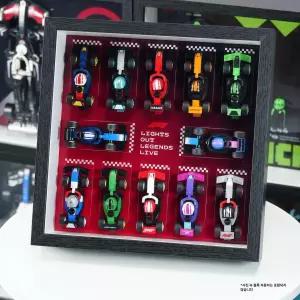 F1 소장용 미니 피규어 액자 전시장 디스플레이장