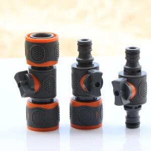 볼밸브 호스 어댑터 퀵 커넥터, 커플링 조인트 익스텐더 연결, 정원 관개 튜브, 물 수리용, 16mm, 1