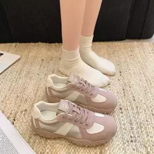 스파이더맨 여친 슈즈 소프트 슬립온플랫 레더 OPH5