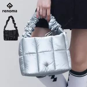 레노마골프 여성 퀼팅 토트백 패딩 파우치 N-8805