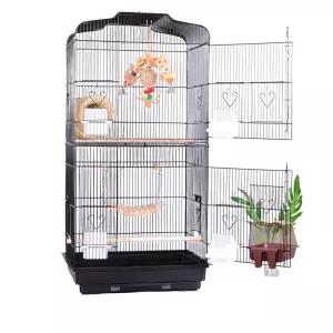 앵무새놀이터 2층앵무새집 날림장선반 A06 대형새장