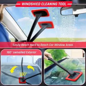 34PCS 자동차 디테일링 브러시 세트 키트 청소 앞유리 도구 전문가용 관리 - 실내 외륜용 세차