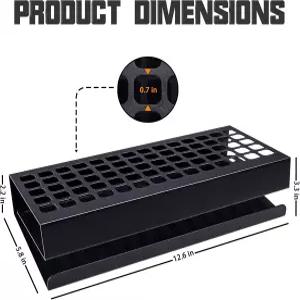 책상용 MyLifeUNIT 70홀 마커 정리함 금속 멀티 레벨 홀더 색연필용 펜 보관함 페인트 브러시용