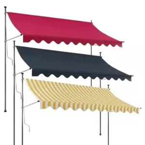 접이식어닝 무타공 매장 농막