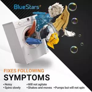 블루스타즈 4팩 80040 세탁기 교반기 개 - 헤비 듀티 월풀 및 켄모어 세탁기와 호환 285612 285770 3366877