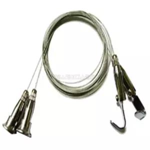 와이어세트 와이어2m+그립볼트2개+나팔볼트2개 행잉바 데코레일 천정고정