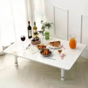 LPM샤르망 라운드 접이식테이블 1200x800 밥상 테이블 인테리어 교자상