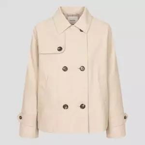 [매장정품] 빈폴 레이디스 코튼 숏 더블 트렌치(BF583TC01A)