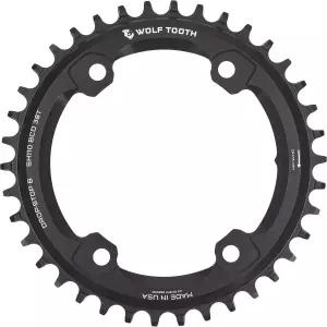 시마노 GRX 크랭크용 울프 투스 110 BCD 스파이더 비대칭 4볼트 자갈길 자전거 체인링(38 드롭 스톱 B MTB)