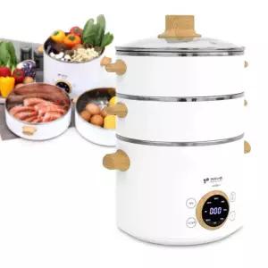 2535 멀티 전기쿠커 전기찜기 3단분리세척 전기냄비 멀티쿠커 찜기