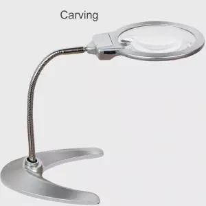 LED확대경 독서용돋보기 작업용 LED돋보기 조명확대경 확대기 공구현미경 독서확대경 대형돋보기