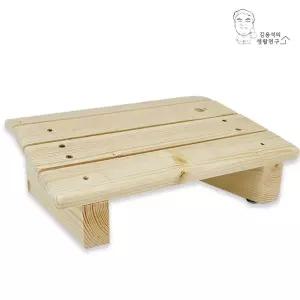 원목 발받침대 사무실 책상 발판 다리거치대 책상발판.발의자 디딤대 다리거치대.발판