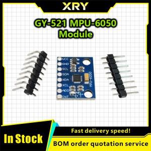 XRY 1pcs GY521 MPU6050 IIC I2C 인터페이스 Arduino 용 3 축 아날로그 자이로 스코프 센서 가속도계 호환