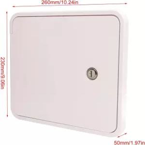 우팔두 RC 액세스 도어 RV 보트 트레일러 모터홈용 전원 코드 케이블 해치 커버