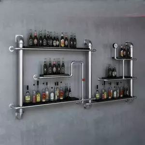 파이프선반 매장 빈티지 벽선반 카페 선반 인테리어