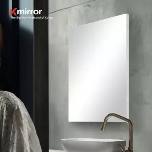 욕실거울 사각누드 화장실거울 500x800 Kmirror-PL580 누드거울 욕실사각거울 화장실사각거울