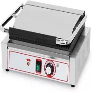 상업용 파니니 그릴 플랫 프레스 샌드위치 메이커 산업용 머신 싱글 빅(표준 그릴)