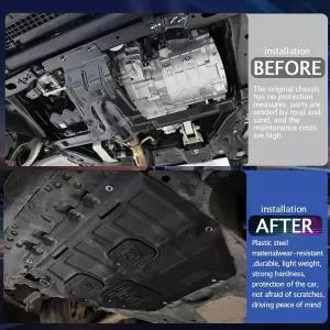2019-2023년형 Infiniti QX50 엔진 케이스 가드용 Frencstr 프론트 스플래시 실드 장착 커버 머드 플랩