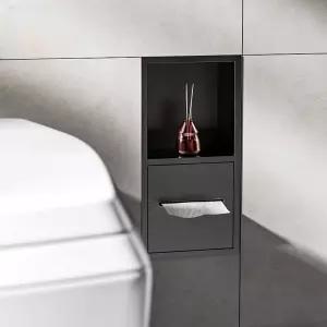 롤 휴지걸이 페이퍼타올 매립식 스텐 화장실 매립 욕실인테리어 점보롤휴지걸이 점보롤