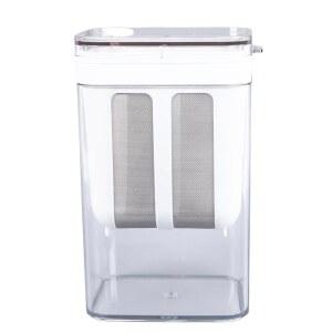 즐거운 요거트 스트레이너 그릭 필터 메이커 유청 분리 도구 치즈 분리기 미세 메쉬 백 및 뚜껑 홈메이드 두유