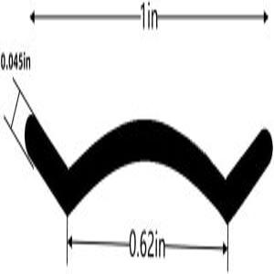 1인치 RV 비닐 트림 몰딩 인서트 블랙 캠퍼 여행용 트레일러용 나사 커버 홈 모서리 채널 외부 이음새 지붕