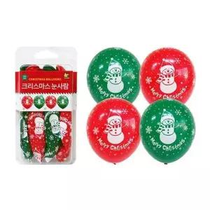 크리스마스 케이스풍선 크리스마스눈사람 파티 장식-WD44B8B_