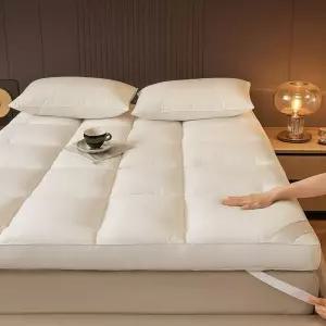 호텔식 침대 매트리스 퀸 바닥 토퍼 패드 접이식 매트 매트리스토퍼 바닥매트리스