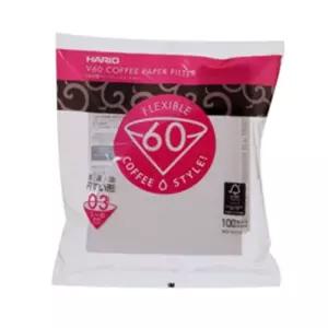 하리오 화이트 1~6인용 여과지 100매 X2개 종이필터 원두커피필터 커피여과지 커피필터 핸드드립필터