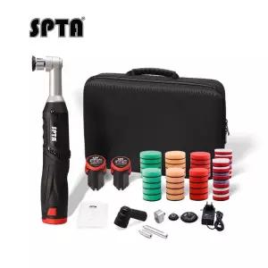 SPTA LD101 무선 미니 자동차 폴리 셔 12V 마이크로 스크래치 킬러 RO/DA 연마 및 청소용