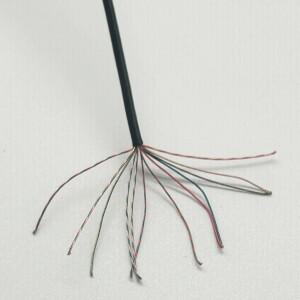 12 코어 에나멜 와이어 1.8mm 소프트 PVC 램프 내부 연결 멀티 블루투스 호환 이어폰 수리