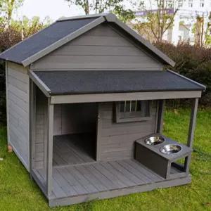 애견하우스 원목 반려견집 개집 야외 주택 대형견 대형견집