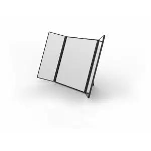 접이식 3면 사각 탁상거울 화장대 스탠드 메이크업 거울 화장거울 화장대탁상거울 접이식탁상거울