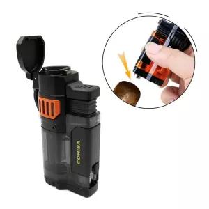캠핑 제트 터보라이터 COHIBA 305 가스토치 블랙