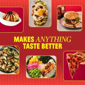 플라이바이징 오리지널 쓰촨 칠리 크리스프 바삭한 마늘과 샬롯을 곁들인 프리미엄 오일 - 매콤 고소한