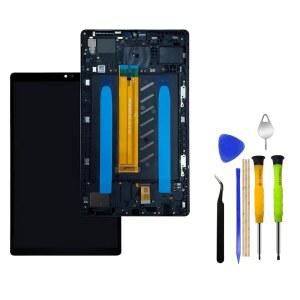 삼성 갤럭시 탭 A7 라이트 SM-T220 SM-T227U+툴킷용 프레임을 사용한 이글 무선 LCD 디스플레이 터치스크린 디지타이저 어셈블리 교체