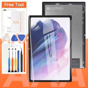 삼성 갤럭시 탭 A8 10.5 (2021) LCD 디스플레이 SM-X200 SM-X205 터치스크린 디지타이저 풀 어셈블리, 도구(블랙)용 화면 교체