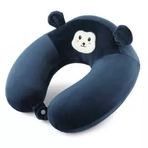 캐릭터 똑딱이 메모리폼 목베개 목쿠션 분리형 커버 기내용목베개 여행용목베개