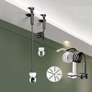 각도조절 홈캠거치대 브라켓 CCTV 천장 110CM 받침대 홈캠 거치대 카메라 무타공